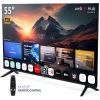 Телевизор Vinga S55UHD25QWEB изображение 4