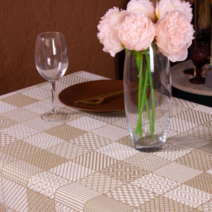 Скатертина MirSon Жакард №301 Jacquard Olive 140x260 см (2200006739166) зображення 3