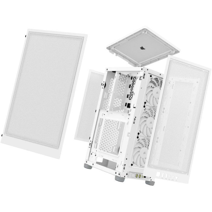 Корпус Corsair 2000D AIRFLOW White (CC-9011245-WW) изображение 9