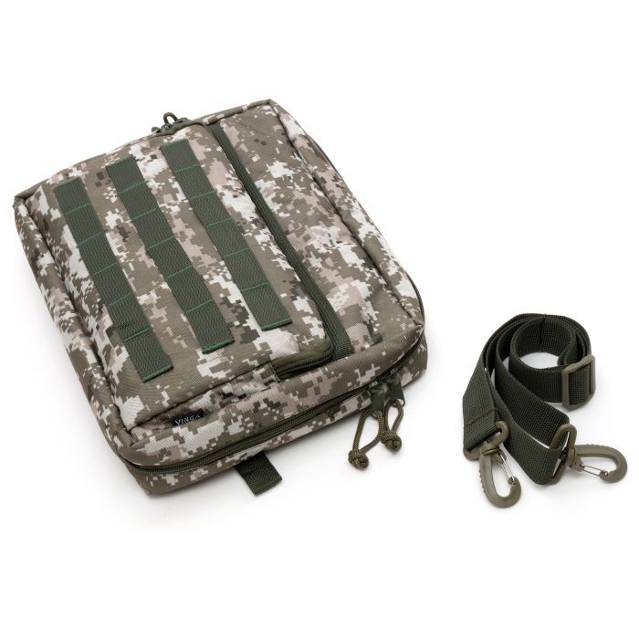 Чехол для планшета Vinga Tactical Military universal 12-13" MOLLE, Oxford 600D, pixel (VTB13UTMOP) изображение 2