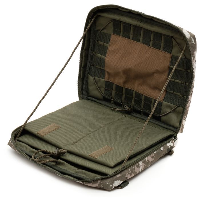 Чехол для планшета Vinga Tactical Military universal 12-13" MOLLE, Oxford 600D, pixel (VTB13UTMOP) изображение 5
