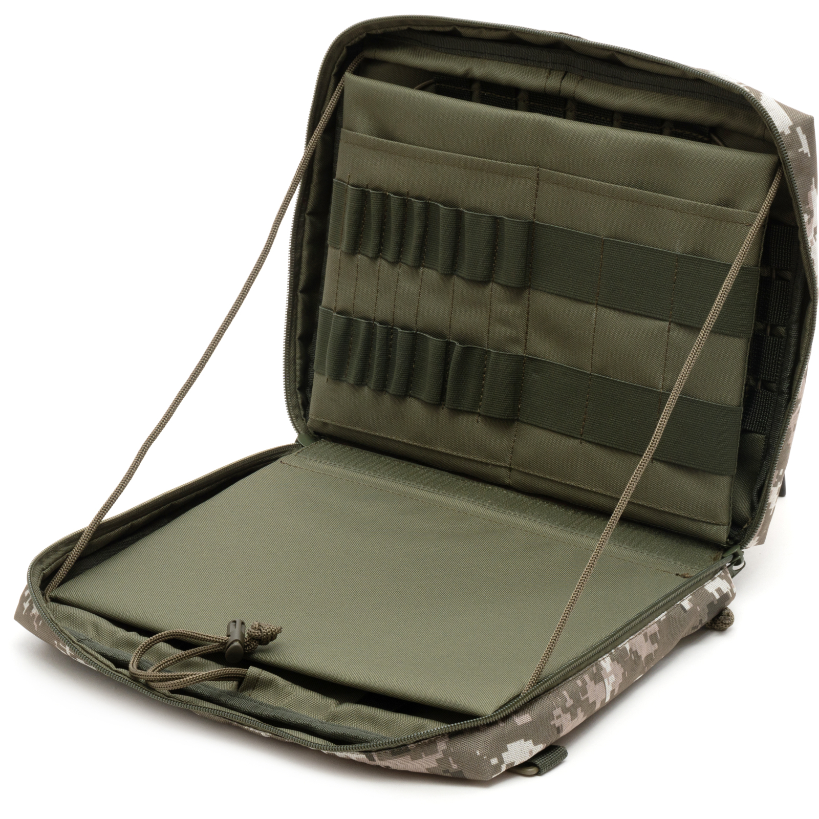 Чехол для планшета Vinga Tactical Military universal 12-13" MOLLE, Oxford 600D, pixel (VTB13UTMOP) изображение 6