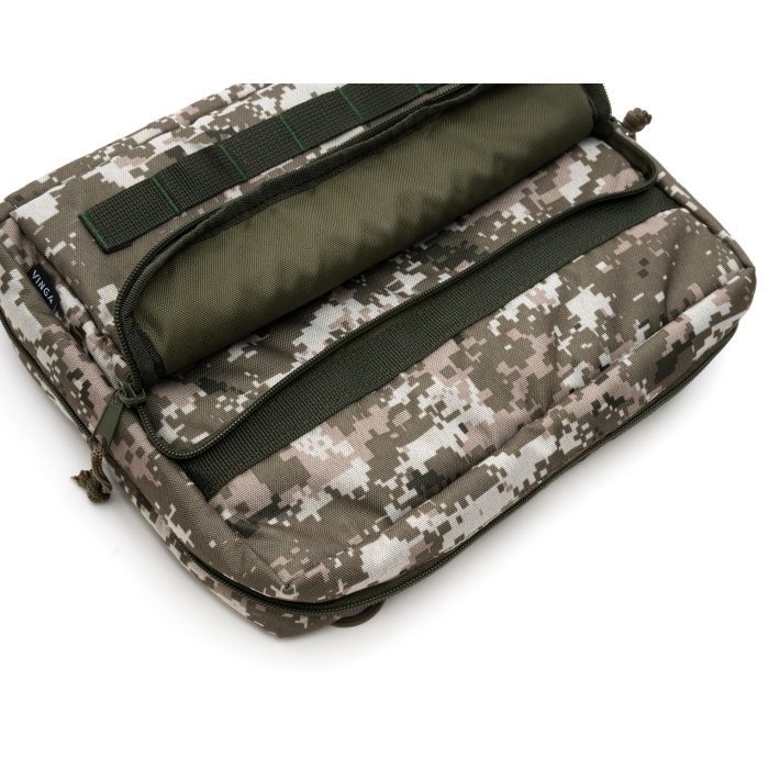 Чехол для планшета Vinga Tactical Military universal 12-13" MOLLE, Oxford 600D, pixel (VTB13UTMOP) изображение 9