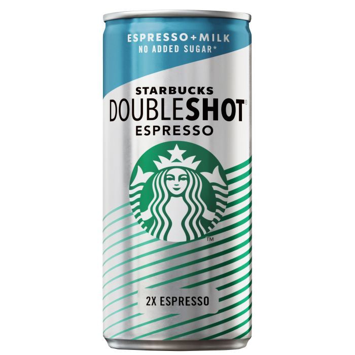 Холодный кофе Starbucks Doubleshot Espresso No Added Sugar 200 мл (5711953079566)