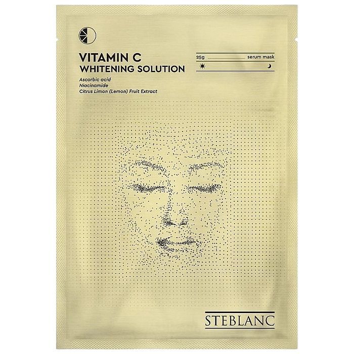 Маска для лица Steblanc Vitamin C Whitening Solution 25 г (8809663752842)