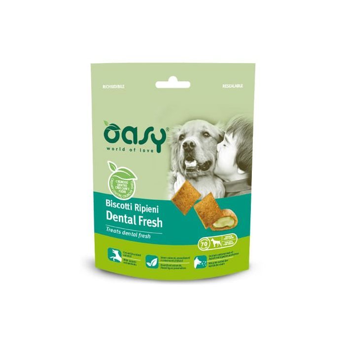 Лакомство для собак OASY TREATS Dental Fresh 70 г (8053017343129)