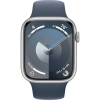 Смарт-годинник Apple Watch Series 9 GPS 45mm Silver Aluminium Case with Storm Blue Sport Band - S/M (MR9D3QP/A) зображення 2