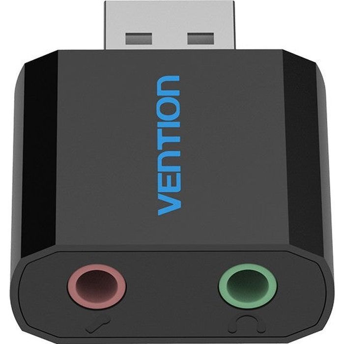 Звуковая плата Vention Audio USB 2х3,5mm jack Metal (VAB-S17-B) изображение 4