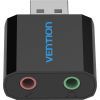 Звуковая плата Vention Audio USB 2х3,5mm jack Metal (VAB-S17-B) изображение 4