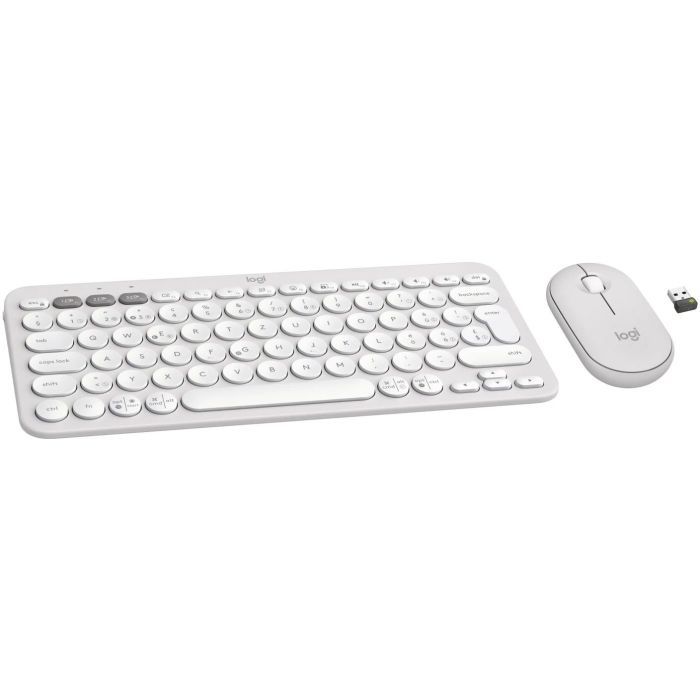 Комплект Logitech Pebble 2 Wireless UA White (920-012240) изображение 2