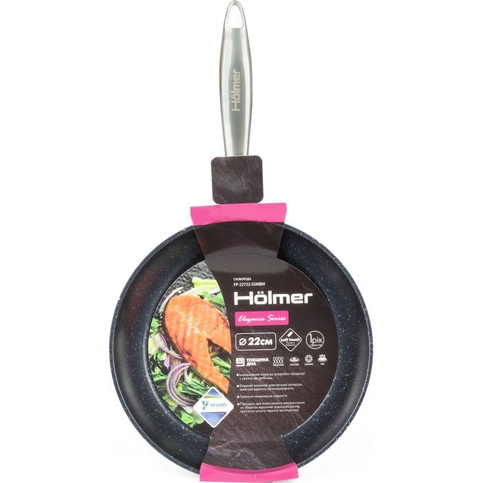 Сковорода Hölmer Elegance кована 28 см (FP-22728-SSMBM Elegance) изображение 6