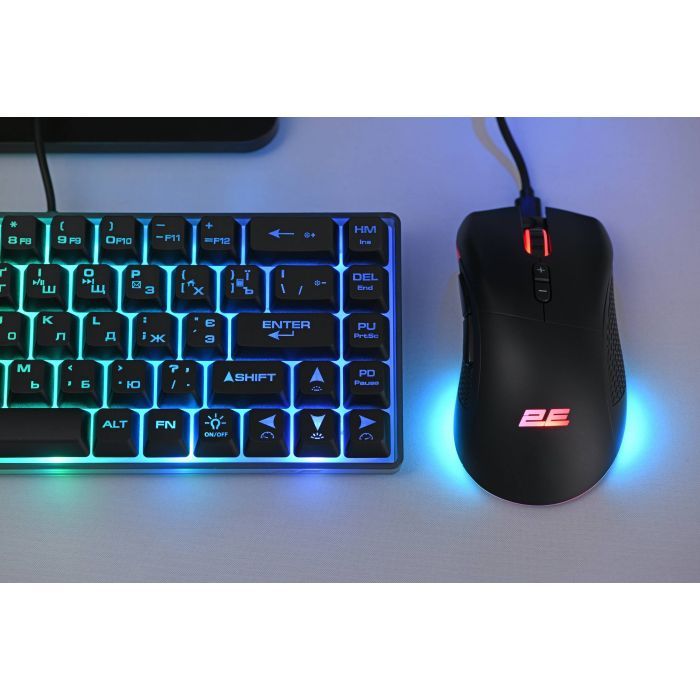 Мышка 2E Gaming MG350 Wireless/USB RGB Black (2E-MG350UB-WL) изображение 10