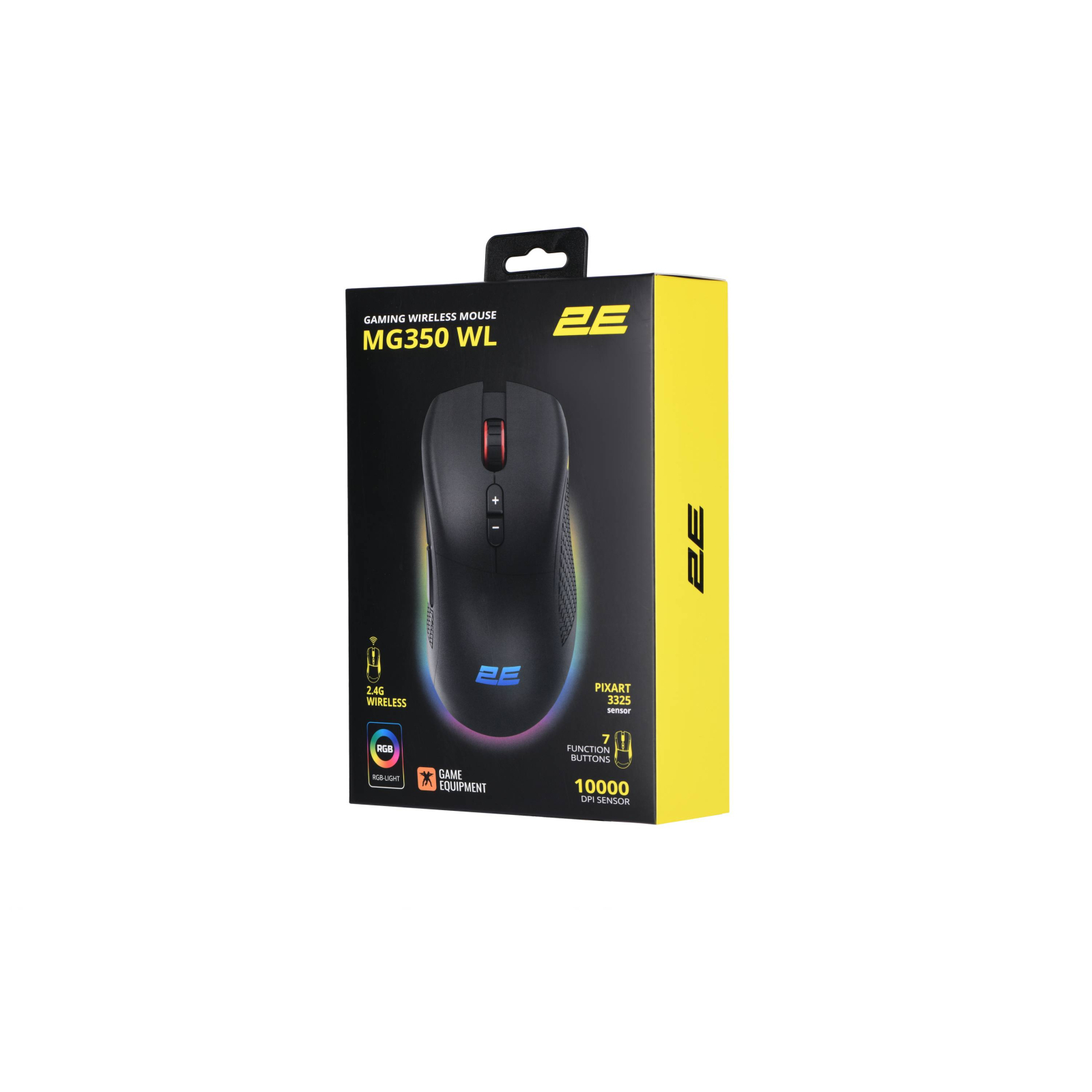 Мышка 2E Gaming MG350 Wireless/USB RGB Black (2E-MG350UB-WL) изображение 16
