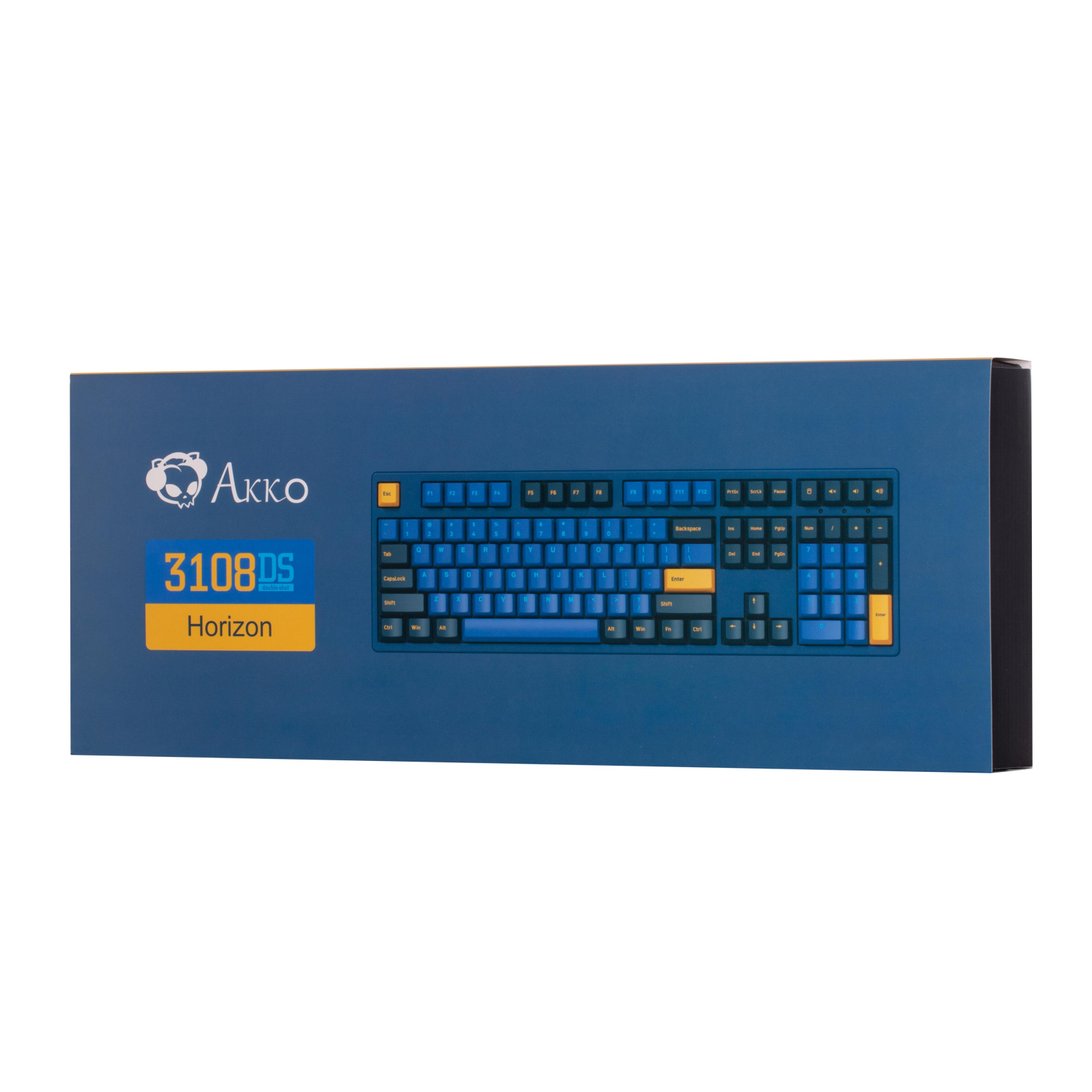 Клавіатура Akko 3108 DS Horizon 108Key CS Orange V2 USB UA No LED Blue (6925758607704) зображення 10