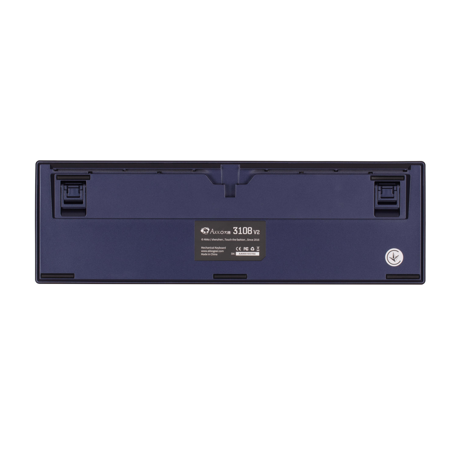 Клавіатура Akko 3108 DS Horizon 108Key CS Orange V2 USB UA No LED Blue (6925758607704) зображення 3