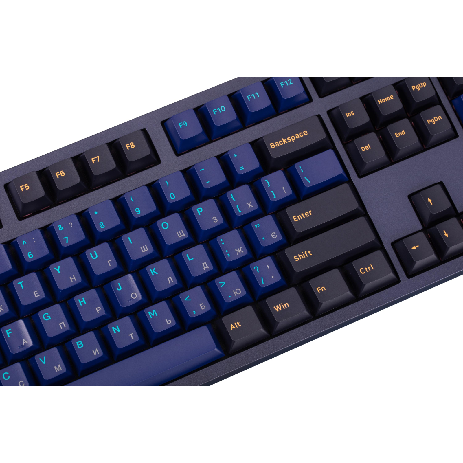 Клавіатура Akko 3108 DS Horizon 108Key CS Orange V2 USB UA No LED Blue (6925758607704) зображення 6