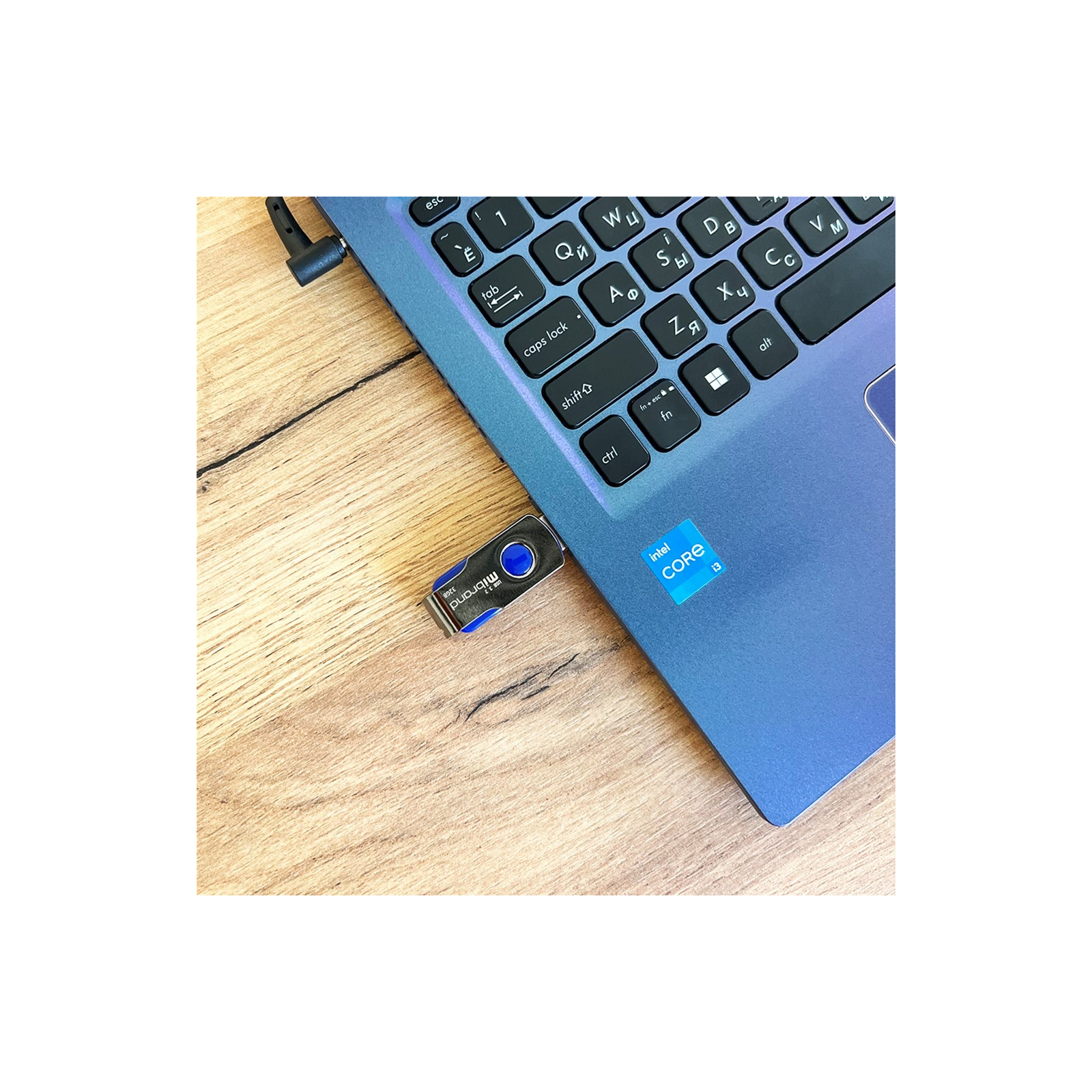 USB флеш накопитель Mibrand 32GB Lizard Light Blue USB 3.2 (MI3.2/LI32P9LU) изображение 4