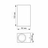 Светильник Videx архитектурный AR012G IP54 GU10x2 (VL-AR012G) изображение 4