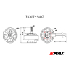 Двигатель для дрона Emax ECO II 2807 1500KV (0101096023) изображение 4