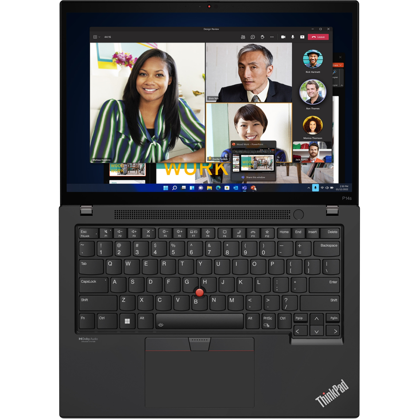 Ноутбук Lenovo ThinkPad P14s G4 (21K5000DRA) зображення 4