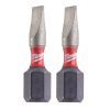 Набор бит Milwaukee SHOCKWAVE, SL1,2x6,5, 25мм, 2шт (4932430903) изображение 2