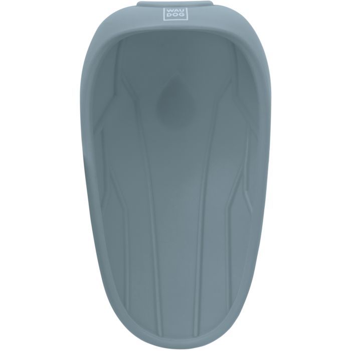 Універсальний посуд для тварин WAUDOG Silicone Поїлка-насадка на пляшку 165х90 мм сіра (507711) зображення 2