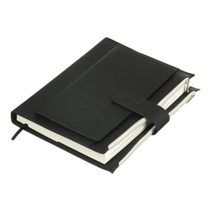 Еженедельник Buromax датированный 2026 ENIGMA, А5 черный (BM.2113-01) изображение 2 Еженедельник Buromax датированный 2026 ENIGMA, А5 черный (BM.2113-01) изображение 2