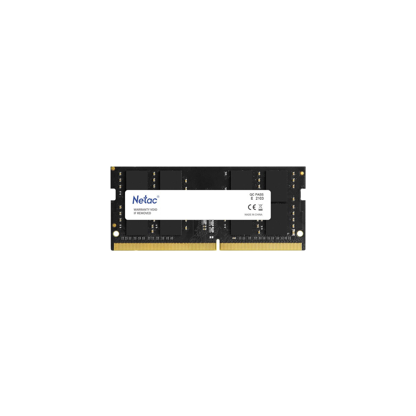 Модуль памяти для ноутбука SoDIMM DDR4 8GB 3200 MHz Netac (NTBSD4N32SP-08)