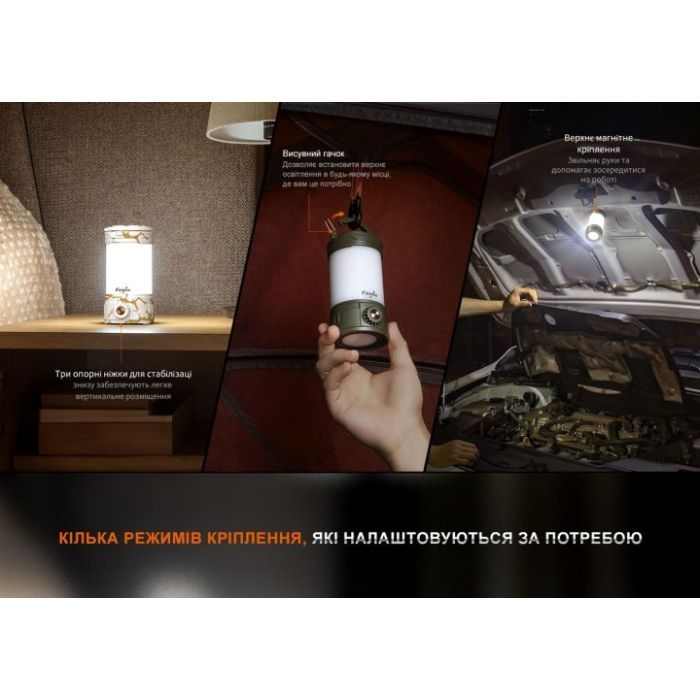 Ліхтар Fenix CL26R Pro Grey Camo (CL26RPROGC) зображення 2