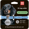 Шнурок для адресника WAUDOG Smart ID светоотражающий S 25-45 см голубой (60402) изображение 5