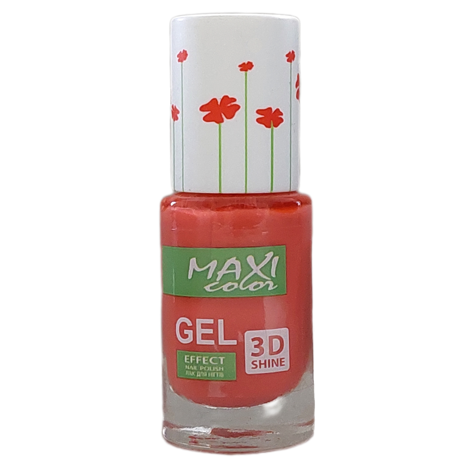 Лак для ногтей Maxi Color Gel Effect Hot Summer 08 (4823077504471)