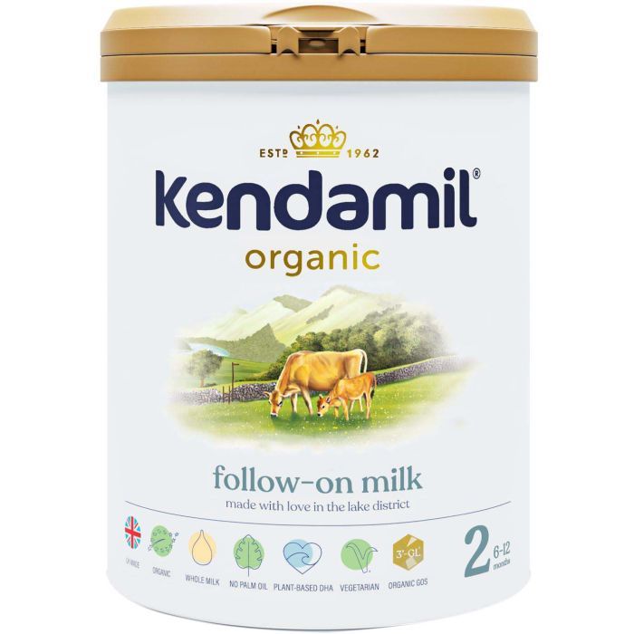 Детская смесь Kendamil Organic молочная №2 с 6 до 12 мес 800 г (77000334)