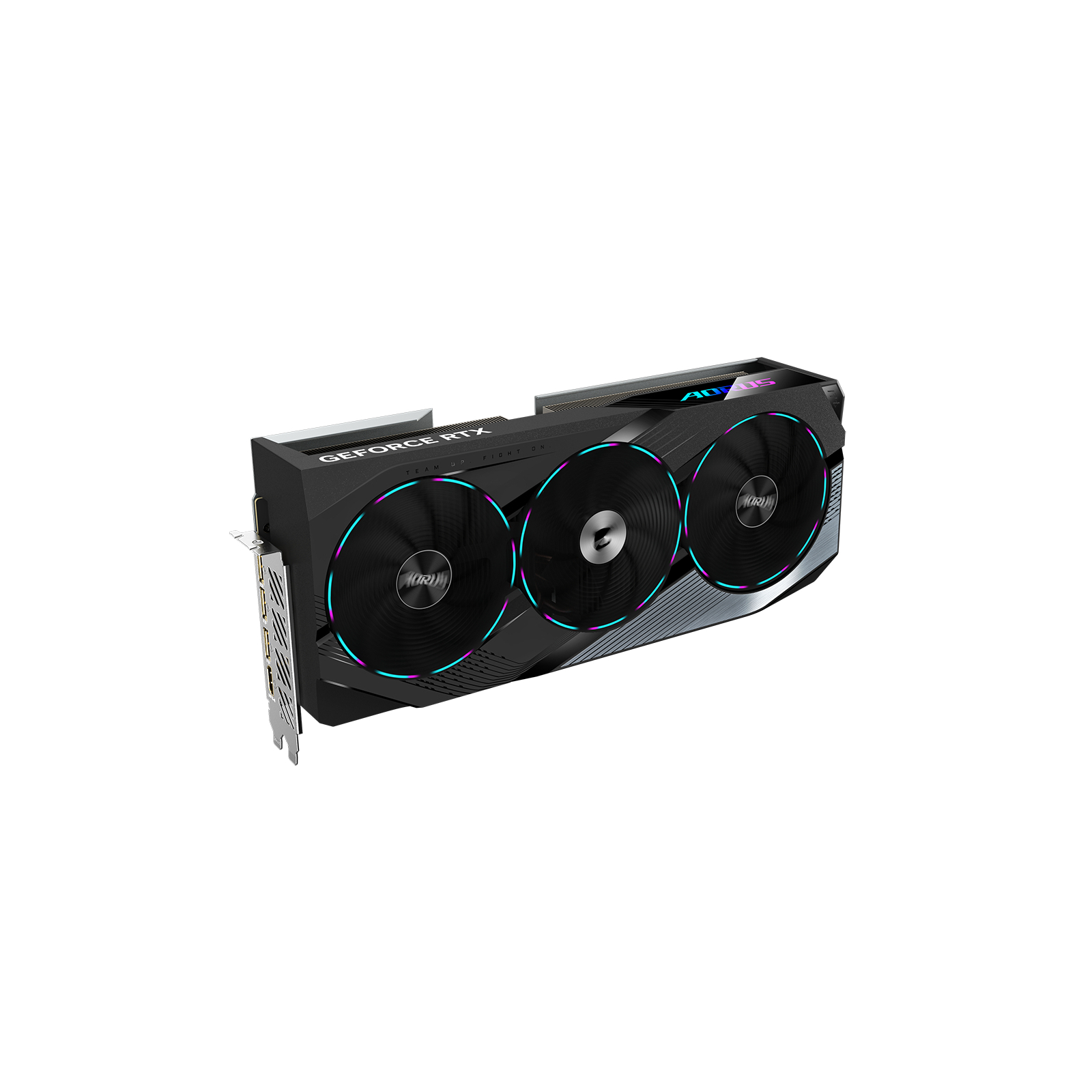 Відеокарта GIGABYTE GeForce RTX4070Ti SUPER 16Gb AORUS MASTER (GV-N407TSAORUS M-16GD) зображення 3