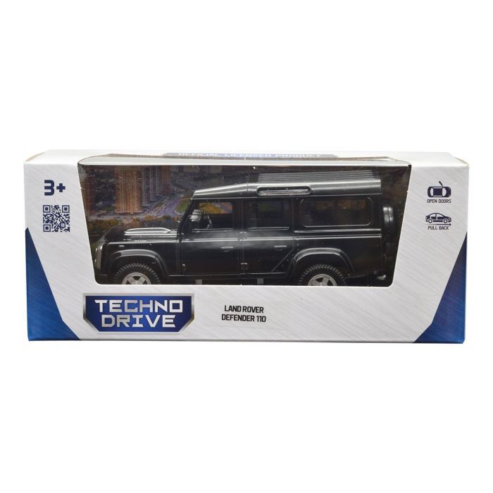 Машина TechnoDrive Land Rover Defender 110 черный (250341U) изображение 11