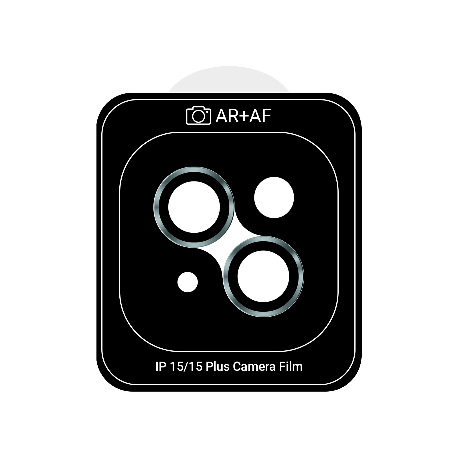 Стекло защитное Armorstandart Camera Pro Apple iPhone 15 / 15 Plus Blue (ARM73316)