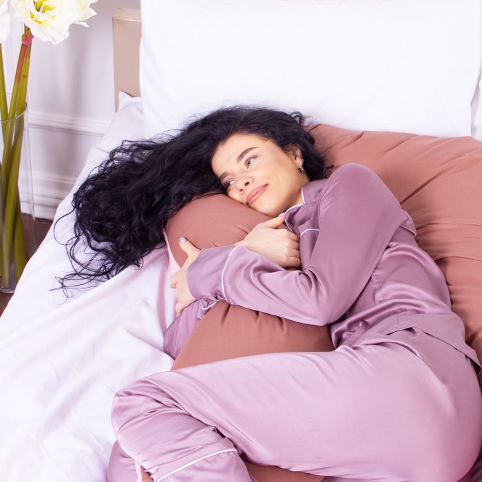 Подушка MirSon для вагітних і відпочинку Naturale Line №8002 U-подібна Riccarda (2200006178125) зображення 4