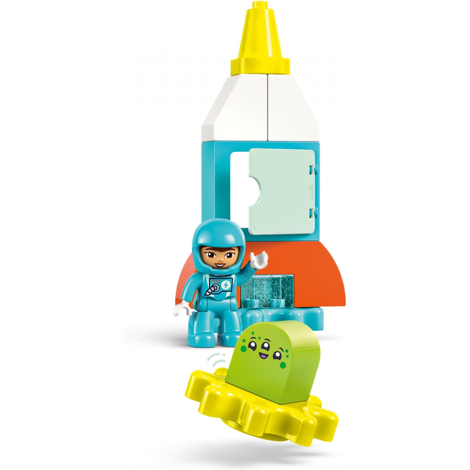 Конструктор LEGO DUPLO Town Приключения на космическом шаттле 3-в-1 58 деталей (10422) изображение 3