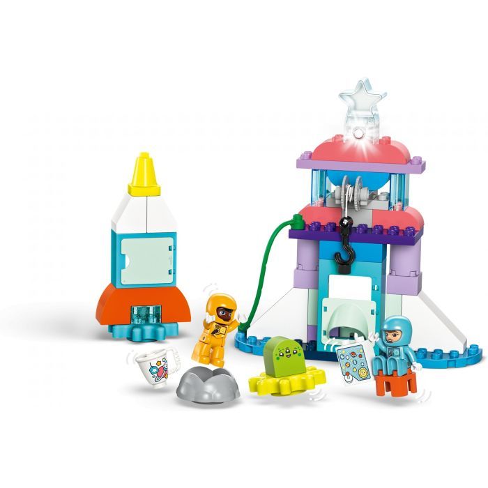 Конструктор LEGO DUPLO Town Приключения на космическом шаттле 3-в-1 58 деталей (10422) изображение 5