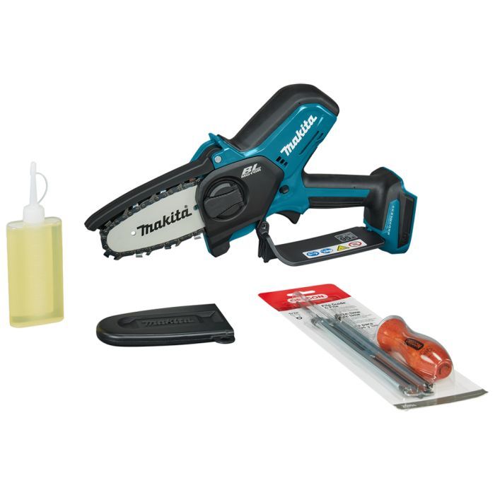 Ланцюгова пила Makita LXT, 18V, 100мм (без АКБ та ЗП) (DUC101Z)