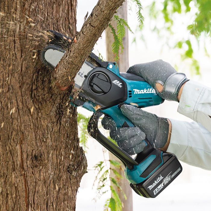 Ланцюгова пила Makita LXT, 18V, 100мм (без АКБ та ЗП) (DUC101Z) зображення 5
