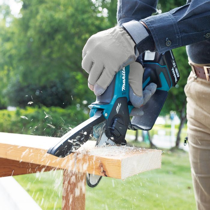 Ланцюгова пила Makita LXT, 18V, 100мм (без АКБ та ЗП) (DUC101Z) зображення 6