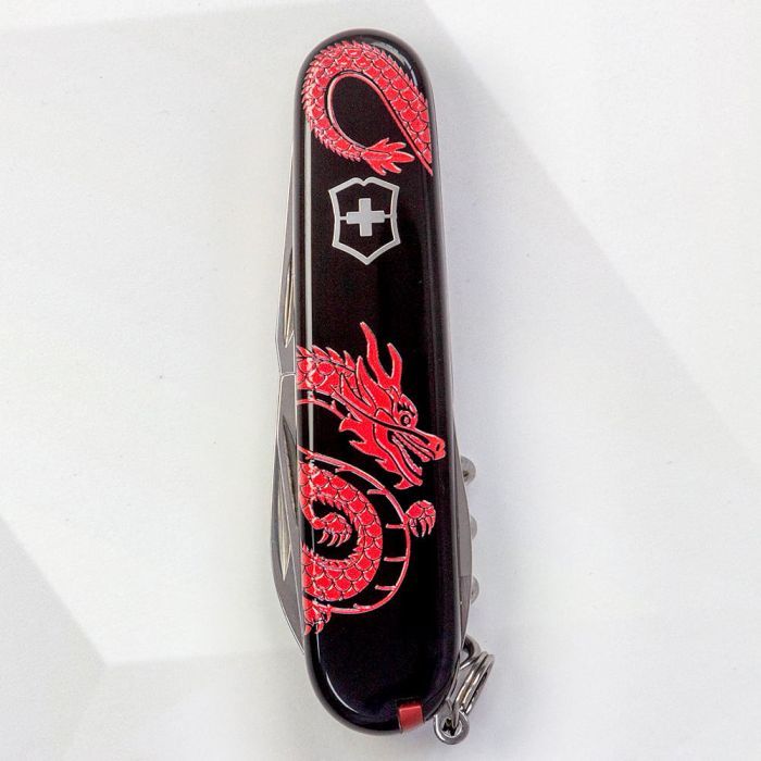 Нож Victorinox Spartan Zodiac 91 мм Червоний дракон (1.3603.3_Z3361u) изображение 6