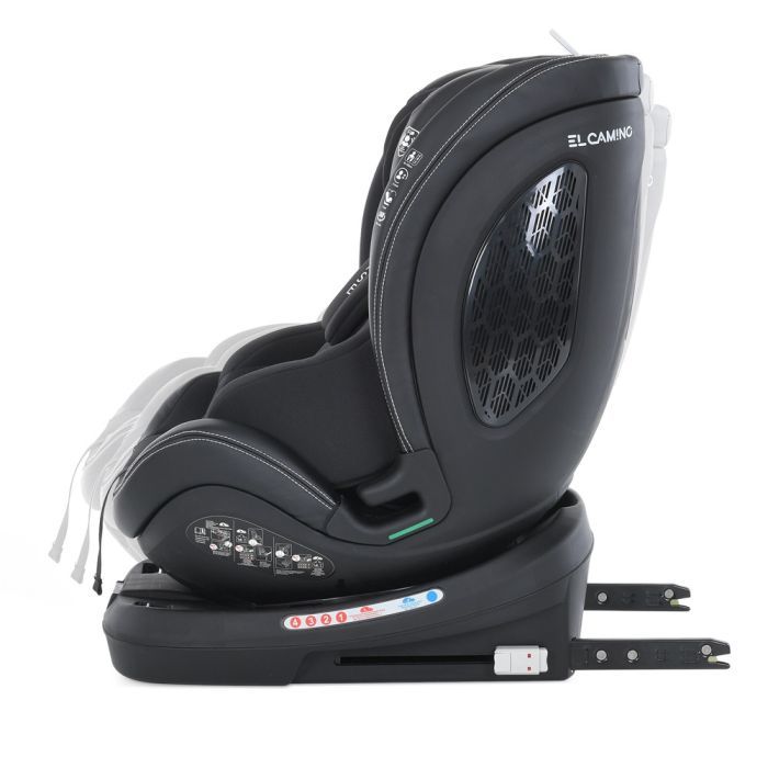 Автокресло El Camino i-BASE (0-36кг) (ME 1109 jet black) изображение 3