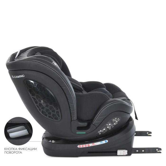 Автокресло El Camino i-BASE (0-36кг) (ME 1109 jet black) изображение 4