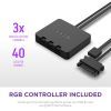 Кулер для корпуса NZXT F140RGB Duo (RF-D14SF-B1) изображение 10