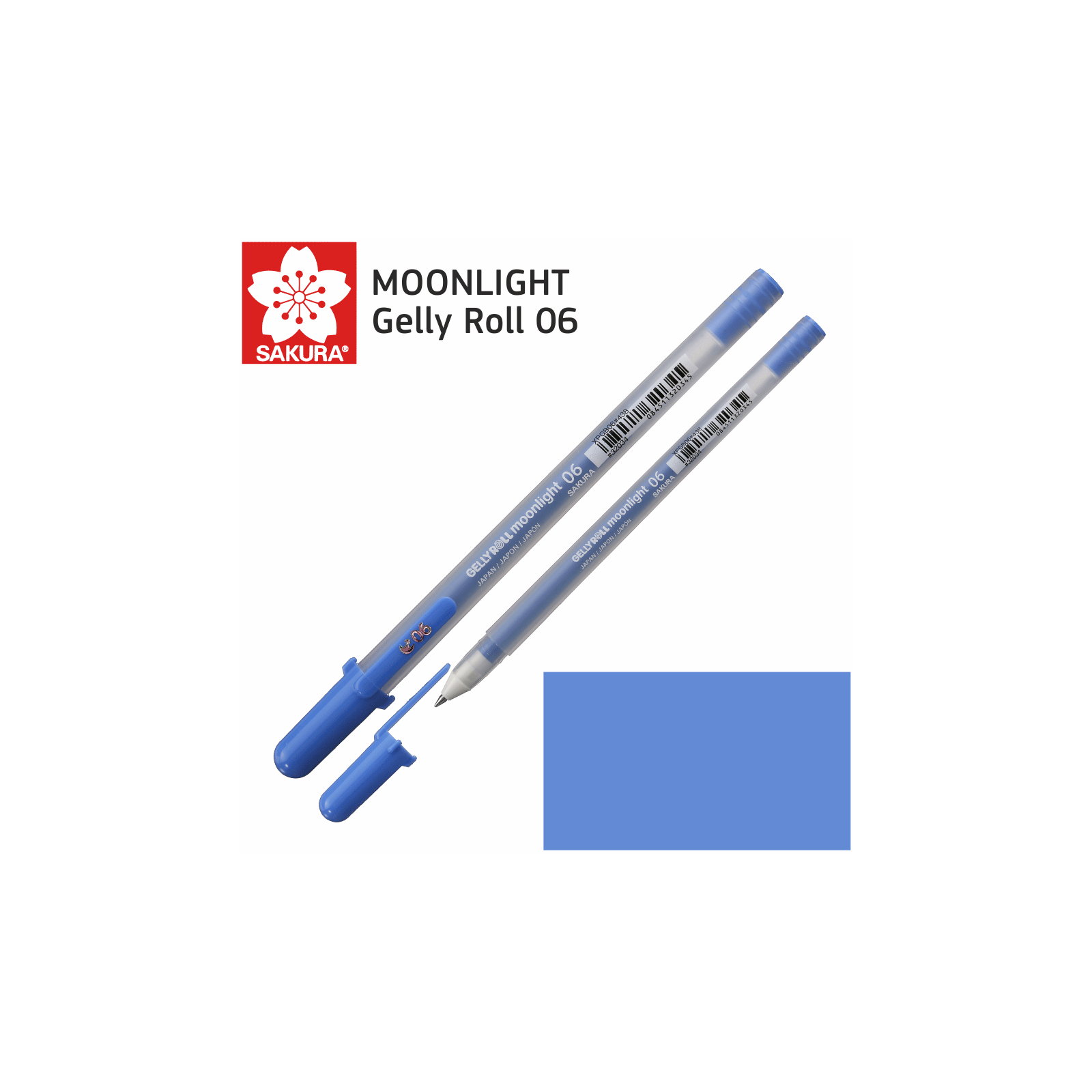 Ручка гелевая Sakura MOONLIGHT Gelly Roll 06, Ультрамарин (084511320345)