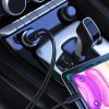 Зарядное устройство Choetech Car USB-A/USB-C 30W QC3.0/PD (TC0006-V2-BK) изображение 9