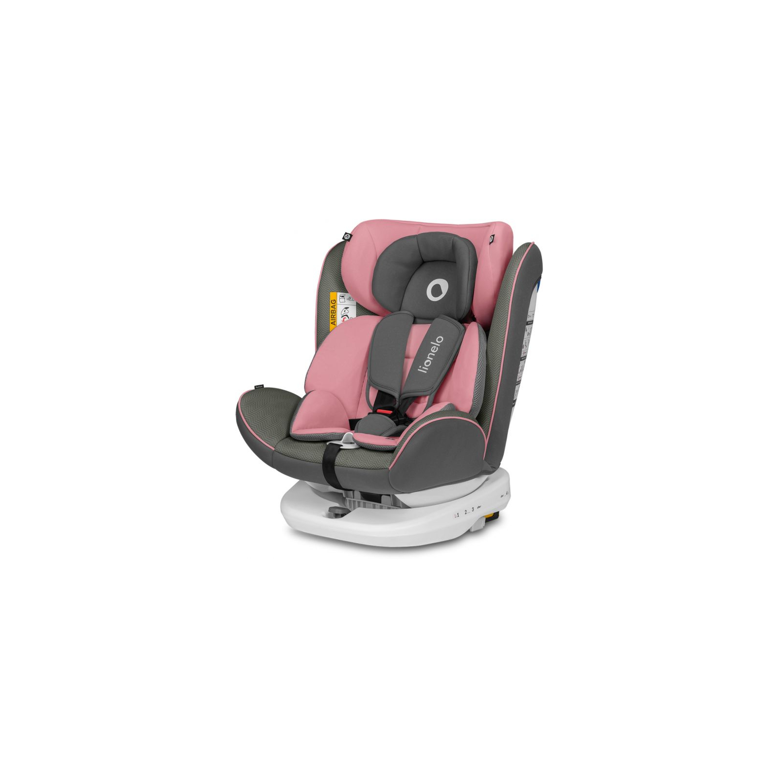 Автокресло Lionelo Bastiaan One 0-36 кг Pink Baby (LO-BASTIAAN ONE PINK BABY)