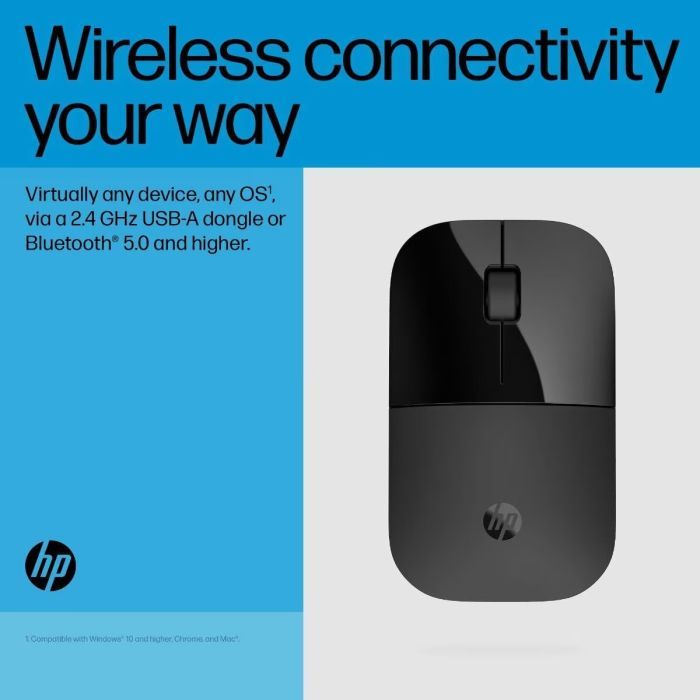 Мишка HP Z3700 Dual Wireless/Bluetooth Black (758A8AA) зображення 9