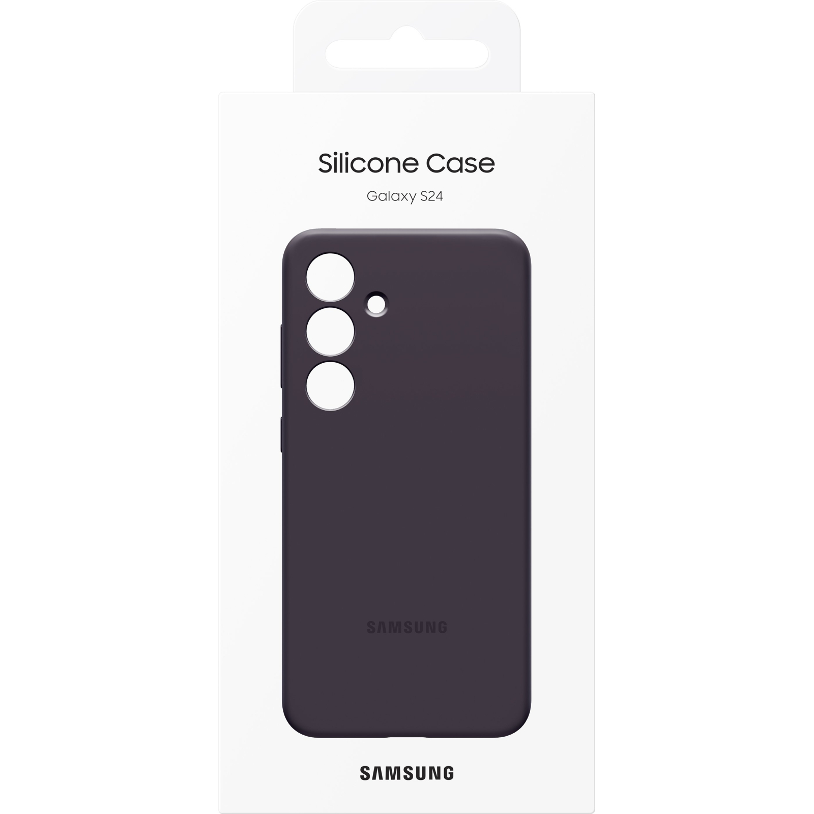 Чехол для мобильного телефона Samsung Galaxy S24 (S921) Silicone Case Dark Violet (EF-PS921TEEGWW) изображение 6